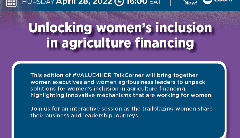 AGRA Unlocking womens inclusion in agriculture financingNewsletter Final