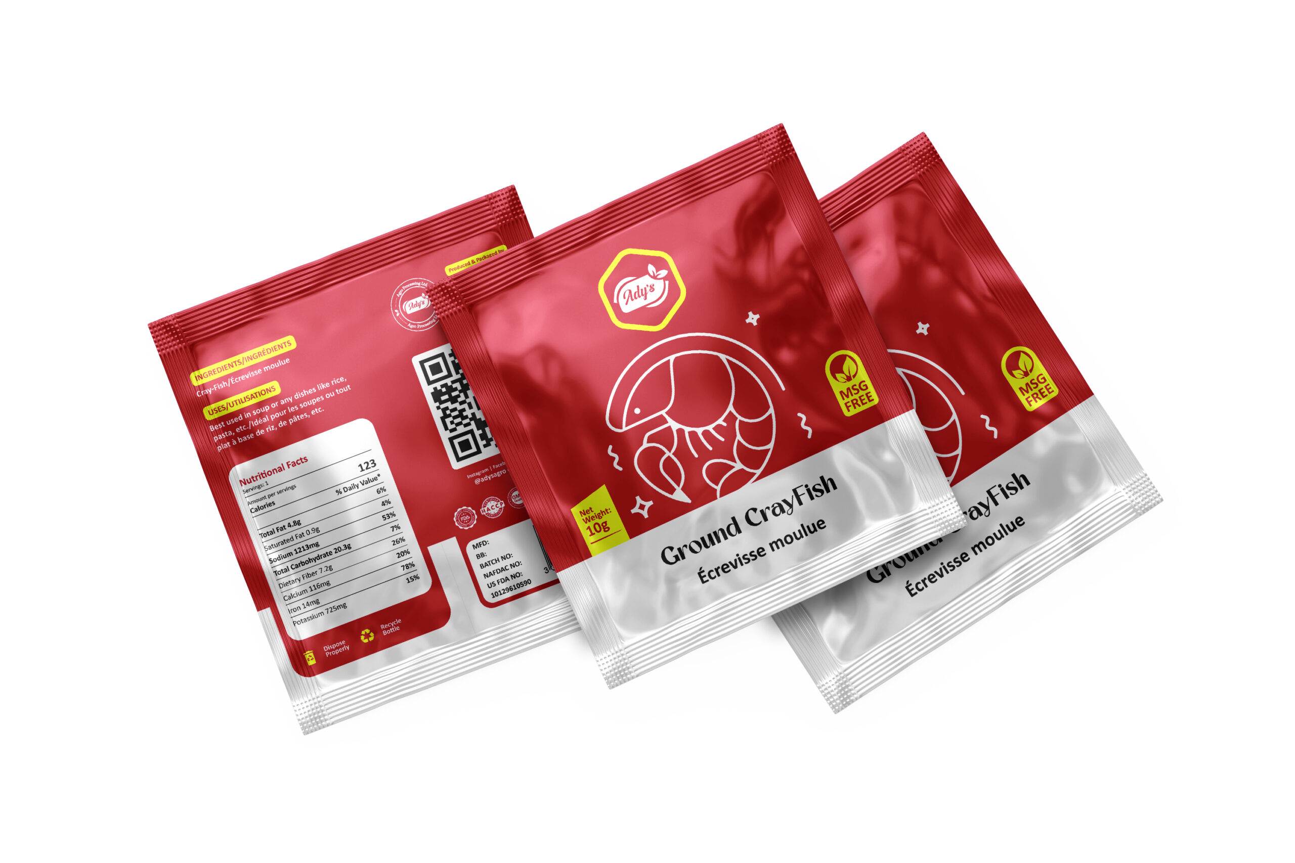 Ground Crayfish Sachet - Image 2