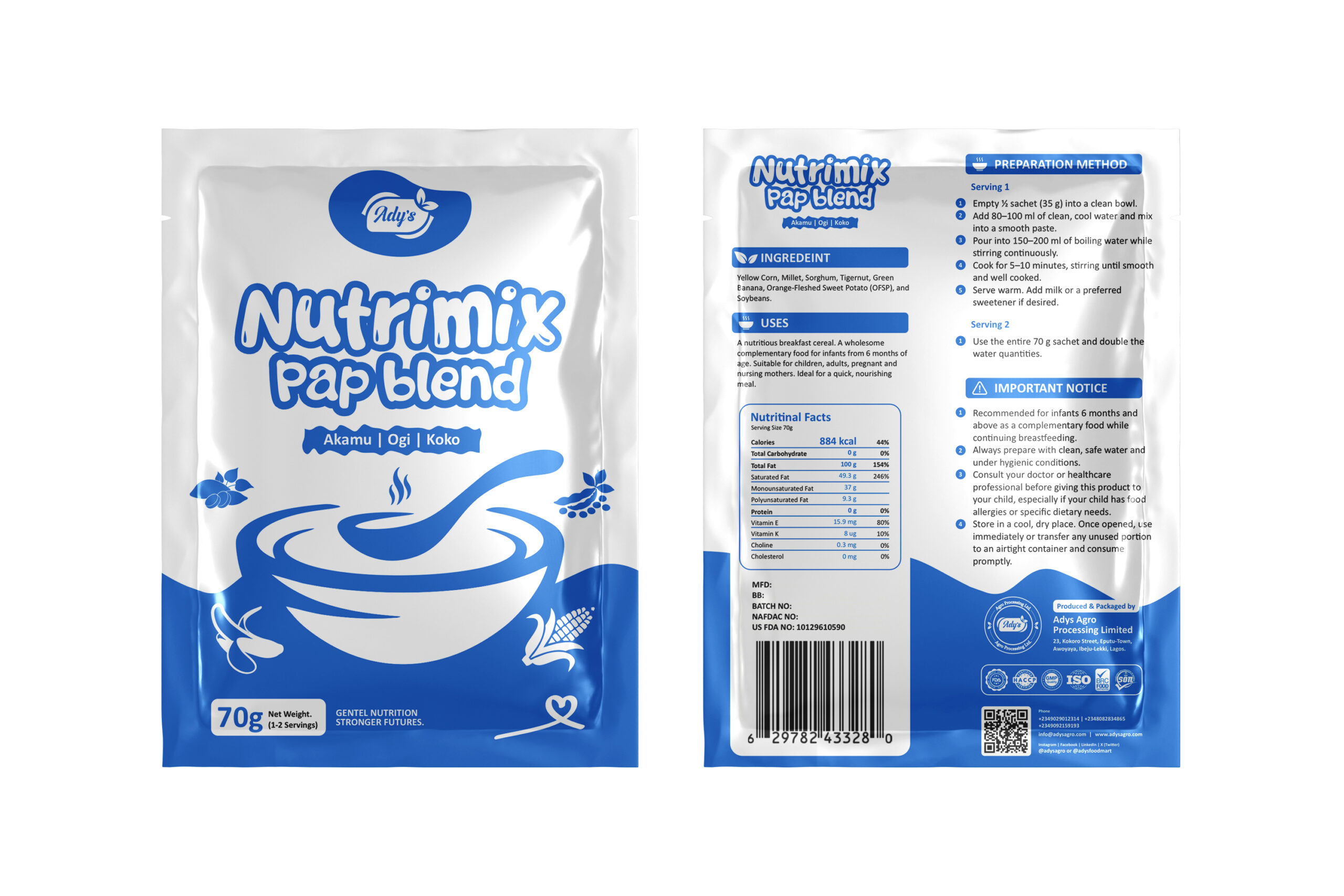 Nutrimix Pap Blend Sachet - Image 3