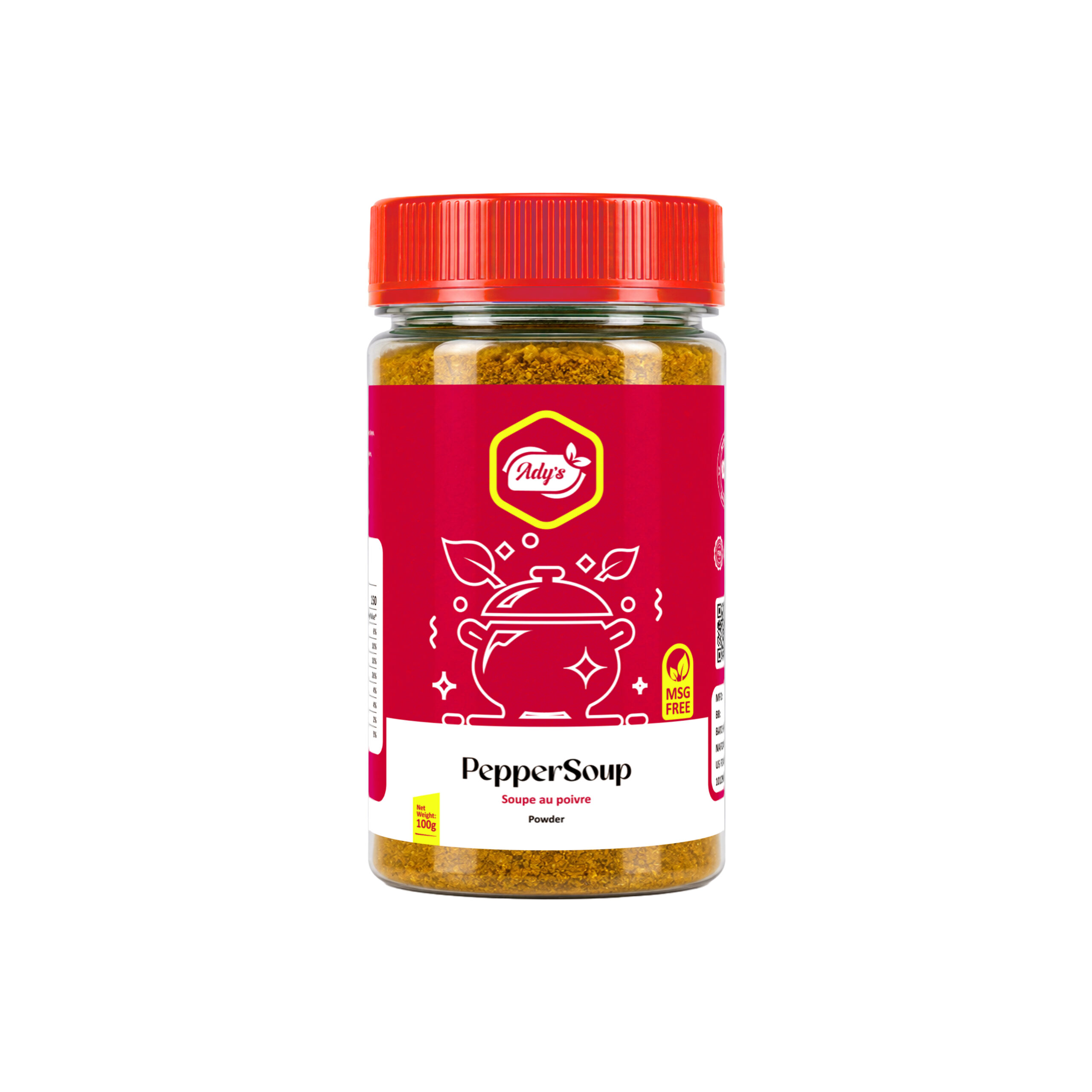 PepperSoup Powder Jar